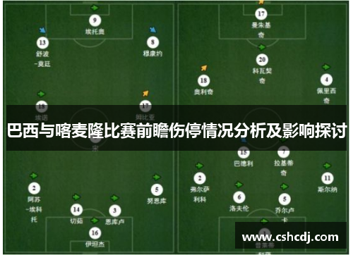 巴西与喀麦隆比赛前瞻伤停情况分析及影响探讨
